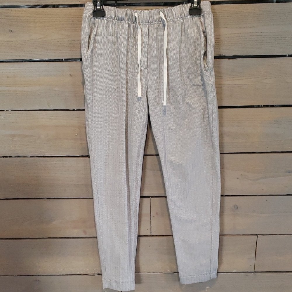 Lululemon Gray Drawstring Pants with Pockets